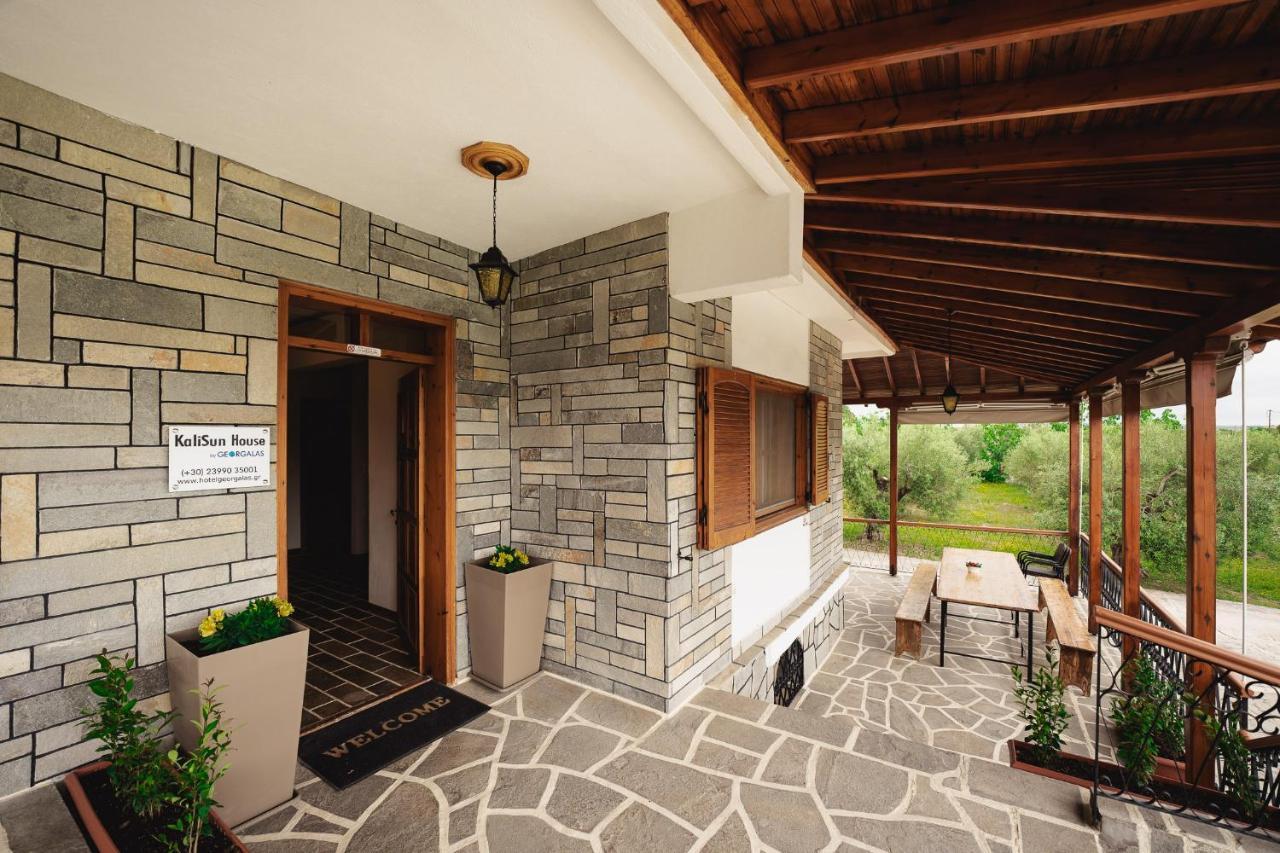 Kalisun Pool House By Georgalas Nea Kallikrateia Dış mekan fotoğraf