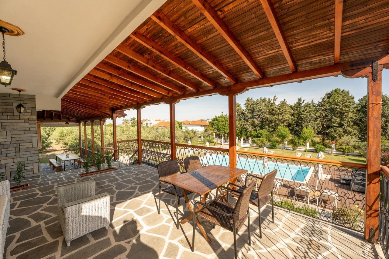 Kalisun Pool House By Georgalas Nea Kallikrateia Dış mekan fotoğraf